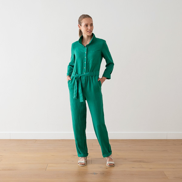 Green Combinaison Lin Emma