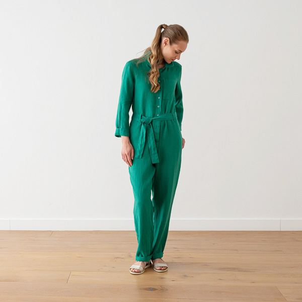 Green Combinaison Lin Emma