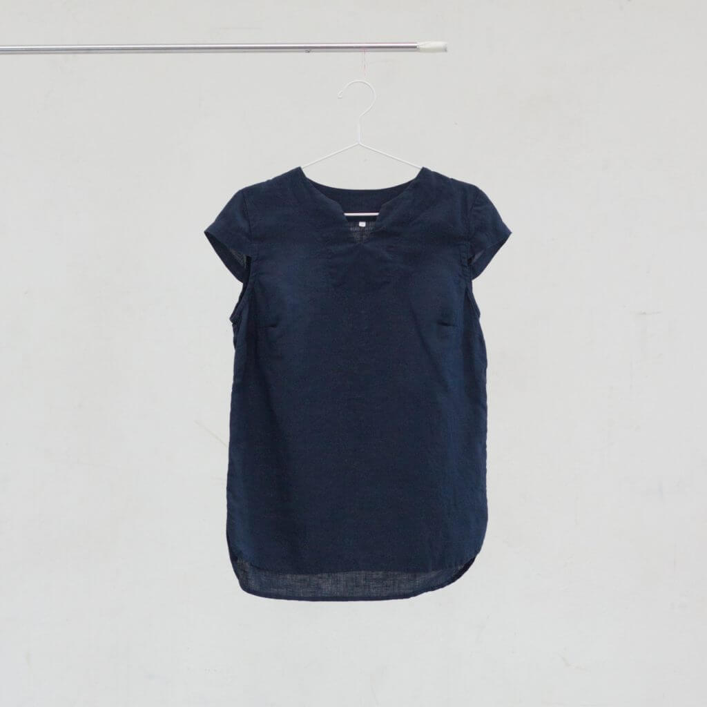 Indigo Lin Tunique Courte Emily - LinenMe