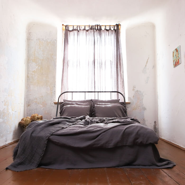 Steel Grey - Linge de Lit - LinenMe Steel Grey - Linge de Lit - LinenMe