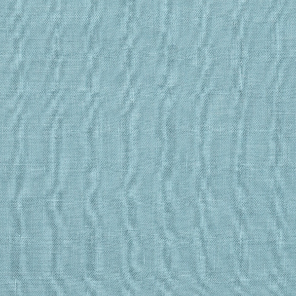 Toile De Lin Lavé Bleu - Vente Au Demi-mètre (140cm De Large) - 240g/m²